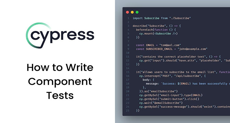 Write cypress tests